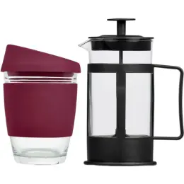 Kooshty Kupper Koffee Set Maroon Image